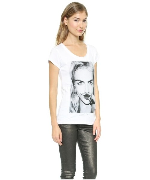 ELEVEN PARIS（イレブンパリ）の「ElevenParis Cara Tee（Tシャツ/カットソー・レディース・White・XS/L/M/S）」の4枚目の写真