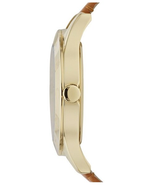 Marc by Marc Jacobs（マークバイマークジェイコブス）の「MARC BY MARC JACOBS 'Large Blade' Leather Strap Watch, 40mm（アナログ腕時計・レディース・Tan）」の3枚目の写真