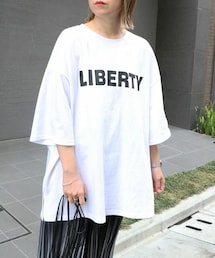 ’LBERTY’ロゴビッグTee