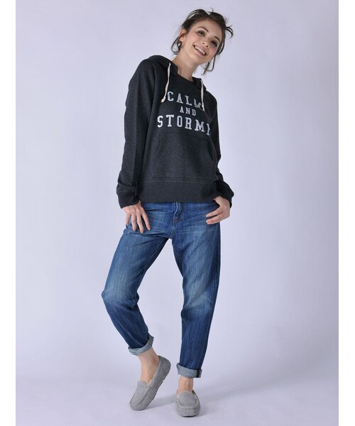 Rinajour（リナジュール）の「LOOSE TAPERED（パンツ・レディース・USED/NATURAL・F）」の10枚目の写真