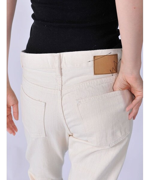 Rinajour（リナジュール）の「LOOSE TAPERED（パンツ・レディース・USED/NATURAL・F）」の9枚目の写真