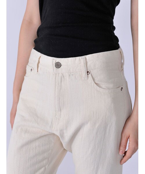 Rinajour（リナジュール）の「LOOSE TAPERED（パンツ・レディース・USED/NATURAL・F）」の6枚目の写真