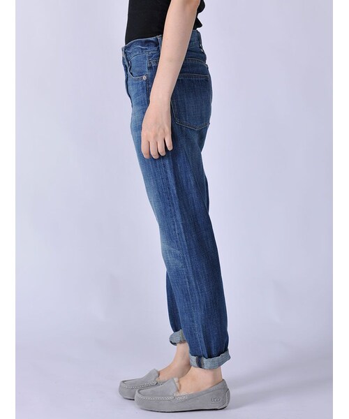Rinajour（リナジュール）の「LOOSE TAPERED（パンツ・レディース・USED/NATURAL・F）」の11枚目の写真