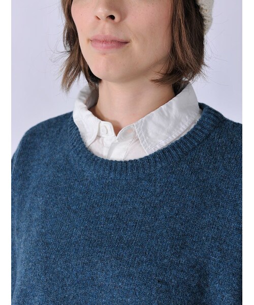 Rinajour（リナジュール）の「Rinajour/Bigニット（トップス・レディース・BLACK/GREY/GREEN・F）」の18枚目の写真