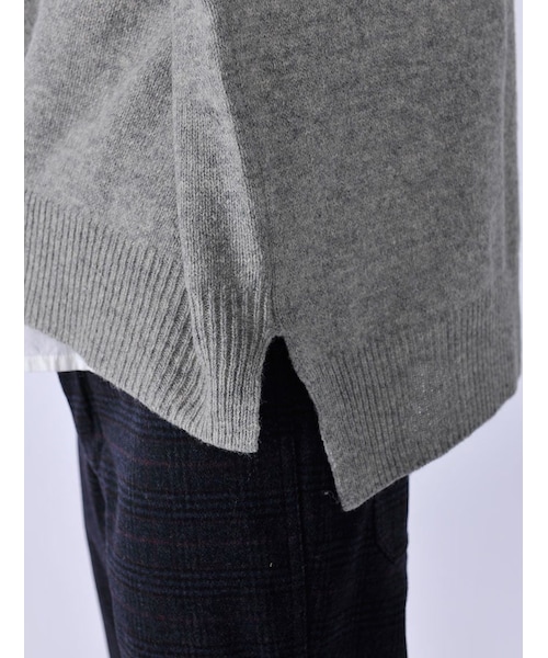 Rinajour（リナジュール）の「Rinajour/Bigニット（トップス・レディース・BLACK/GREY/GREEN・F）」の10枚目の写真