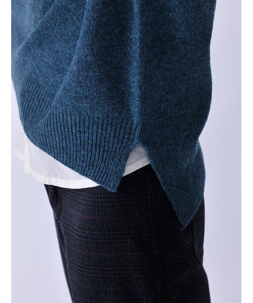 Rinajour（リナジュール）の「Rinajour/Bigニット（トップス・レディース・BLACK/GREY/GREEN・F）」の15枚目の写真