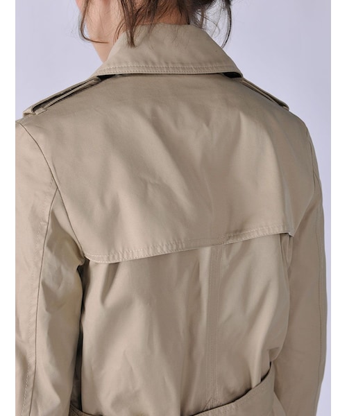 Rinajour（リナジュール）の「RINA-トレンチコート（ジャケット/アウター・レディース・BEIGE・1/2）」の8枚目の写真