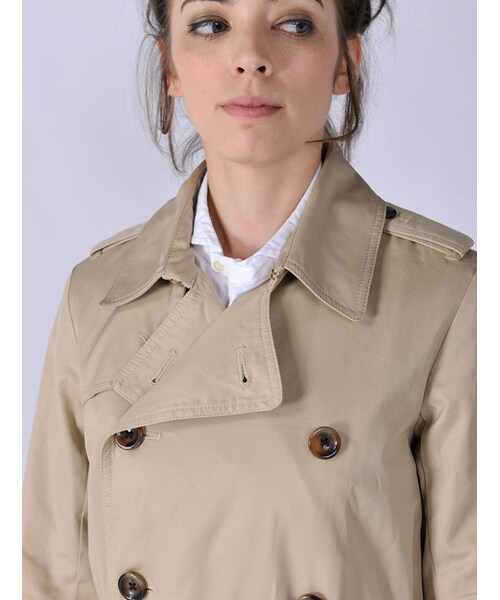 Rinajour（リナジュール）の「RINA-トレンチコート（ジャケット/アウター・レディース・BEIGE・1/2）」の5枚目の写真