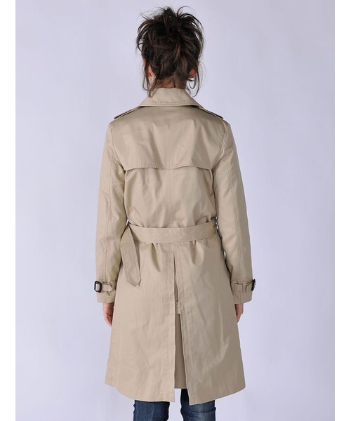 Rinajour（リナジュール）の「RINA-トレンチコート（ジャケット/アウター・レディース・BEIGE・1/2）」の4枚目の写真