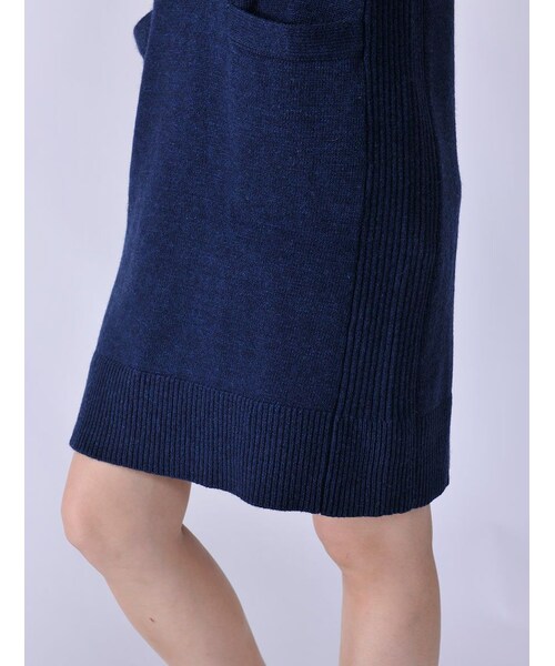 Rinajour（リナジュール）の「Rinajour/レタードニットOP（ワンピース/ドレス・レディース・GREY/ENJI/NAVY・F）」の14枚目の写真