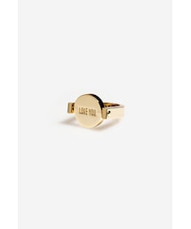MONDAY EDITION | 'love you' 'hate you' ring(アクセサリー)