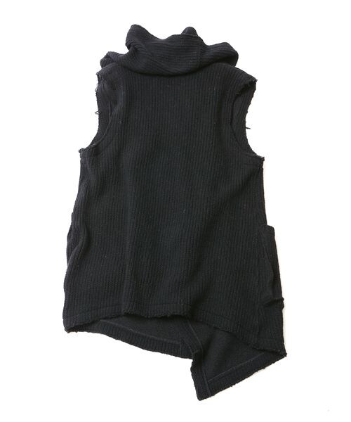 VIRGOwearworks(ヴァルゴウェアワークス)の「KINGS CROSS KNIT VEST ニット ベスト(その他・メンズ・GRAY/BLACK・2/3/4)」の4枚目の写真