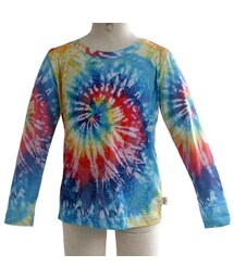 One deux boo | ロングスリーブTee（渦巻きタイダイ）(トップス)