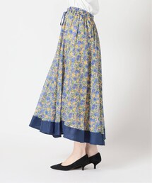 IENA（イエナ）の「IENA LA BOUCLE RATTIフラワーイージーフレア