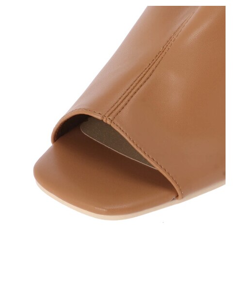 AMERICAN HOLIC(アメリカンホリック)の「ストレッチヒールサンダル(シューズ・アイボリー/キャメル/パイソン・S/M/L)」の7枚目の写真