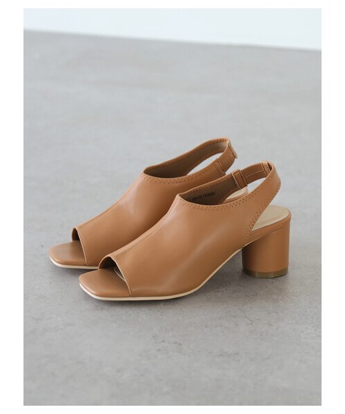 AMERICAN HOLIC(アメリカンホリック)の「ストレッチヒールサンダル(シューズ・アイボリー/キャメル/パイソン・S/M/L)」の14枚目の写真