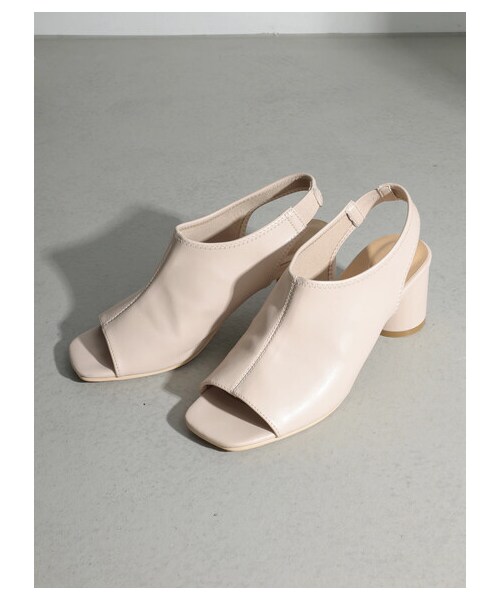 AMERICAN HOLIC(アメリカンホリック)の「ストレッチヒールサンダル(シューズ・アイボリー/キャメル/パイソン・S/M/L)」の13枚目の写真