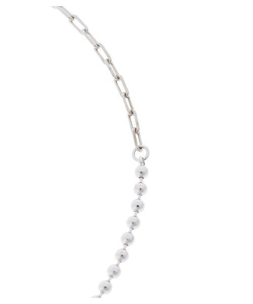 earth music&ecology（アースミュージックアンドエコロジー）の「アシメマンテルショートネックレス（アクセサリー・シルバー・F）」の4枚目の写真