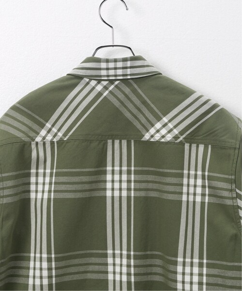 Oriens JOURNAL STANDARD(オリエンス ジャーナルスタンダード)の「【CARHARTT W.I.P./カーハート ダブリューアイピー】CAHILL SHIRT JAC(その他・グリーン/M/L)」の4枚目の写真