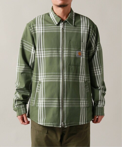 Oriens JOURNAL STANDARD(オリエンス ジャーナルスタンダード)の「【CARHARTT W.I.P./カーハート ダブリューアイピー】CAHILL SHIRT JAC(その他・グリーン/M/L)」の19枚目の写真