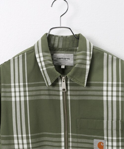 Oriens JOURNAL STANDARD(オリエンス ジャーナルスタンダード)の「【CARHARTT W.I.P./カーハート ダブリューアイピー】CAHILL SHIRT JAC(その他・グリーン/M/L)」の3枚目の写真