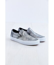 VANS | Vans Metallic Silver Women‘s Slip-On Sneaker(スニーカー)