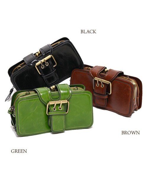 MURIEL&MERCURIA（マリエルアンドマキュリア）の「ウォレットバッグ（クラッチバッグ・レディース・PINK/YELLOW/BLACK/BROWN/GREEN・F）」の4枚目の写真