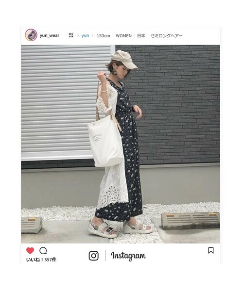 Sheson（シーズン）の「刺繍レースカーディガン（カーディガン/ボレロ・レディース・ホワイト/ブラック・FREE）」の8枚目の写真