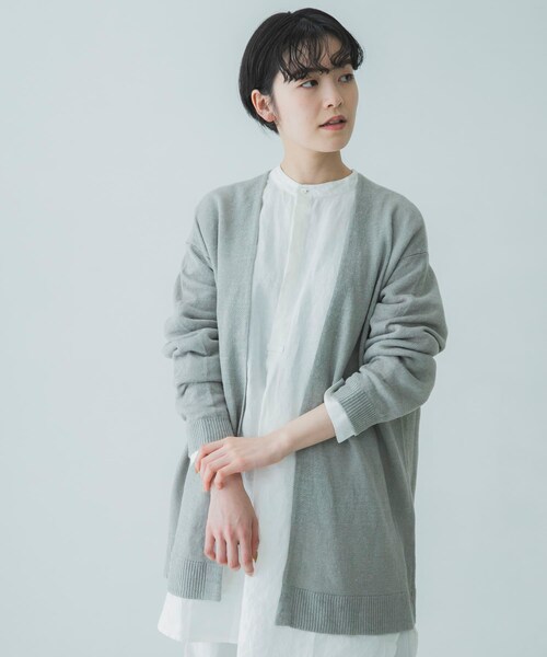 かぐれ（カグレ）の「リネンニットカーディガン（）」 - WEAR