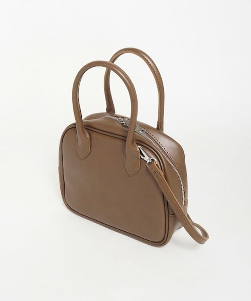 Crisp yours（クリスプユアーズ）の「2wayスクエアバッグ[c3k2836b]（ハンドバッグ・レディース・ベージュ/ブラック/ブラウン/アイボリー・FREE）」の7枚目の写真