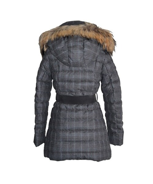 TATRAS QUERCIABELLAファー付きロングダウンコート カシミヤ L TATRAS（タトラス）の「TATRAS (タトラス）レディスファー付きロング