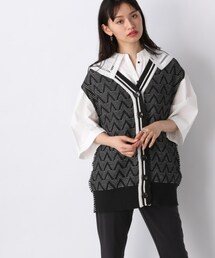 JEANASIS | 7Gジャガード2WAYベスト(トップス)