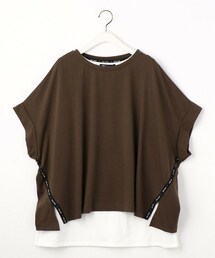 179/WG | ロゴプリントテープＴシャツ＆タンクトップ(Tシャツ/カットソー)