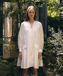 city（シティ）の「シアーコンビボリュームショートシャツワンピース（その他）」