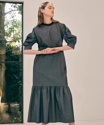 city（シティ）の「エアーコットンボリュームスリーブワンピース（ワンピース/ドレス）」