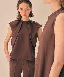 city（シティ）の「イージーツイルタックスリーブブラウス（その他）」