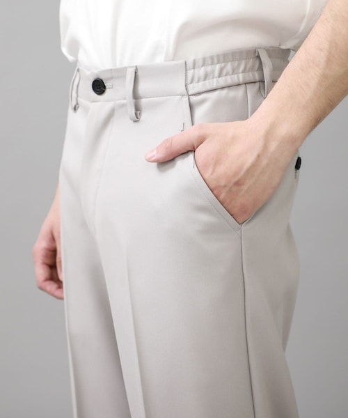 KIIT（キート）の「STUDIOUS別注 STRAIGHT PANTS（その他・メンズ・GREY/BLACK・1/2）」の13枚目の写真