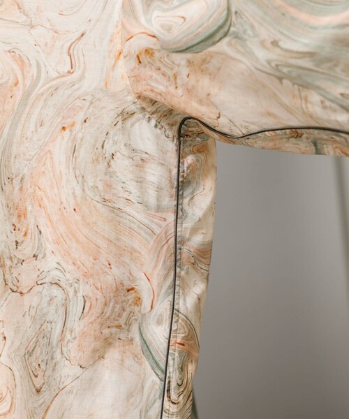 08sircus(ゼロエイトサーカス)の「Marble print piping o/c shirt(その他・メンズ・PINK/OLIVE・4/5)」の19枚目の写真