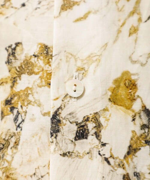 08sircus(ゼロエイトサーカス)の「Marble print piping o/c shirt(その他・メンズ・PINK/OLIVE・4/5)」の10枚目の写真