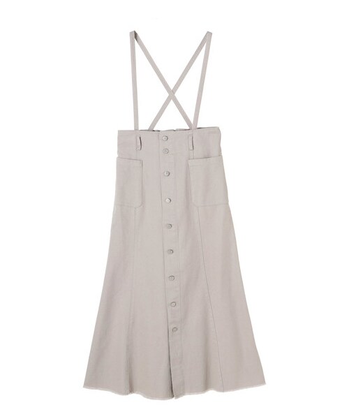 Green　Parks（グリーンパークス）の「・SUGAR SPOON カラーツイルジャンスカ（ワンピース/ドレス・アイボリー/グレー/ブラック/イエロー・F）」の18枚目の写真