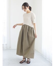 Green　Parks | ・SUGAR SPOON イソザイドッキングワンピ(ワンピース/ドレス)