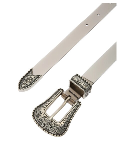 earth music&ecology（アースミュージックアンドエコロジー）の「クリアバックルベルト（ファッション雑貨・グレー/クリアー・F）」の3枚目の写真