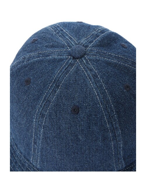 earth music&ecology（アースミュージックアンドエコロジー）の「デニムバケットハット（帽子・ブラック/インディゴ・F）」の6枚目の写真