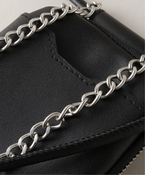 B.C STOCK（ベーセーストック）の「HAKU PU S/PHONE SHOULDER POUCH（バッグ・ブラック/(001)/フリー/在庫あり）」の16枚目の写真