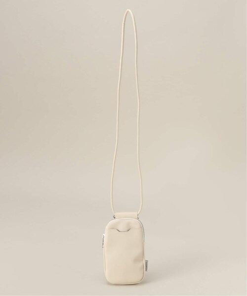 B.C STOCK（ベーセーストック）の「HAKU PU S/PHONE SHOULDER POUCH（バッグ・ブラック/(001)/フリー/在庫あり）」の3枚目の写真