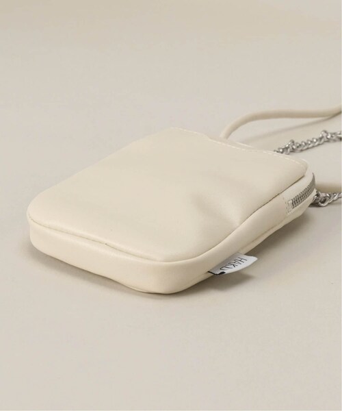 B.C STOCK（ベーセーストック）の「HAKU PU S/PHONE SHOULDER POUCH（バッグ・ブラック/(001)/フリー/在庫あり）」の6枚目の写真