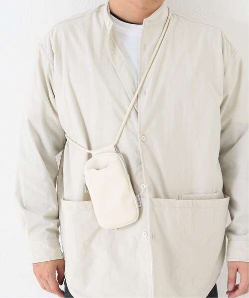 B.C STOCK（ベーセーストック）の「HAKU PU S/PHONE SHOULDER POUCH（バッグ・ブラック/(001)/フリー/在庫あり）」の18枚目の写真