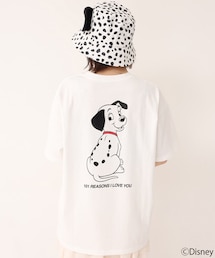 one after another NICE CLAUP（ワンアフターアナザーナイスクラップ）の「101匹わんちゃん/バックプリントビッグTシャツ（Tシャツ/カットソー）」