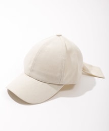 【小物ではじめる春の装い】リボンキャップ