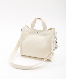 3coins | 【小物ではじめる春の装い】コットンミニショルダーバッグ(ショルダーバッグ)